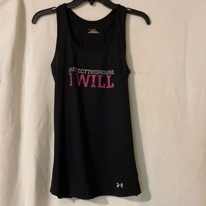 💫 HOST PICK!! Under Armour Sleeveless Tee Protect This House I Will